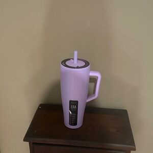 ERA Purple Insulated Tumbler with Straw